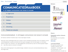 Tablet Screenshot of communicerenmetarmen.be